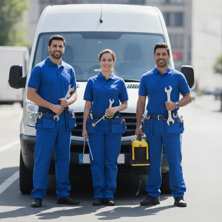 Industriewäscherei Team in Herne